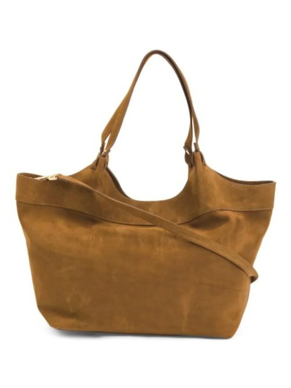 DIVINA FIRENZE Made In Italy Suede Tote
